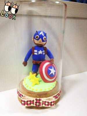 纯手工打造的美国队长 很是费了一番功夫 加油！