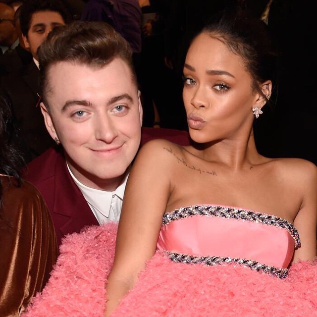 Sam Smith and Rihanna