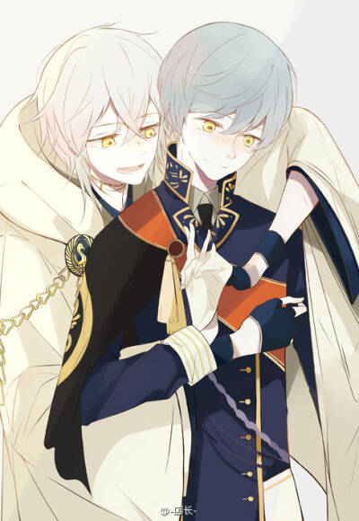 #鹤丸国永 #一期一振 〔图转自微博