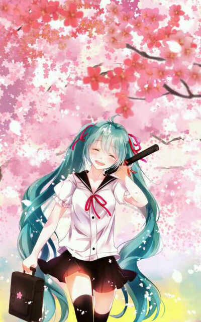 初音未来 樱花