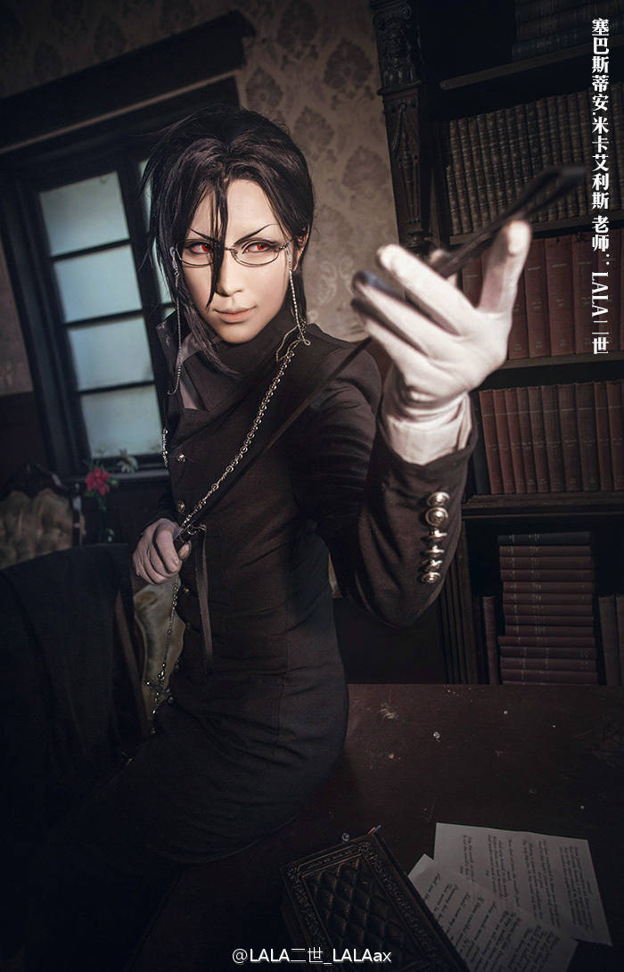 cosplay＃黑执事＃塞巴斯蒂安米卡利斯＃384