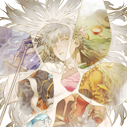 插画动漫 二次元 头像 女