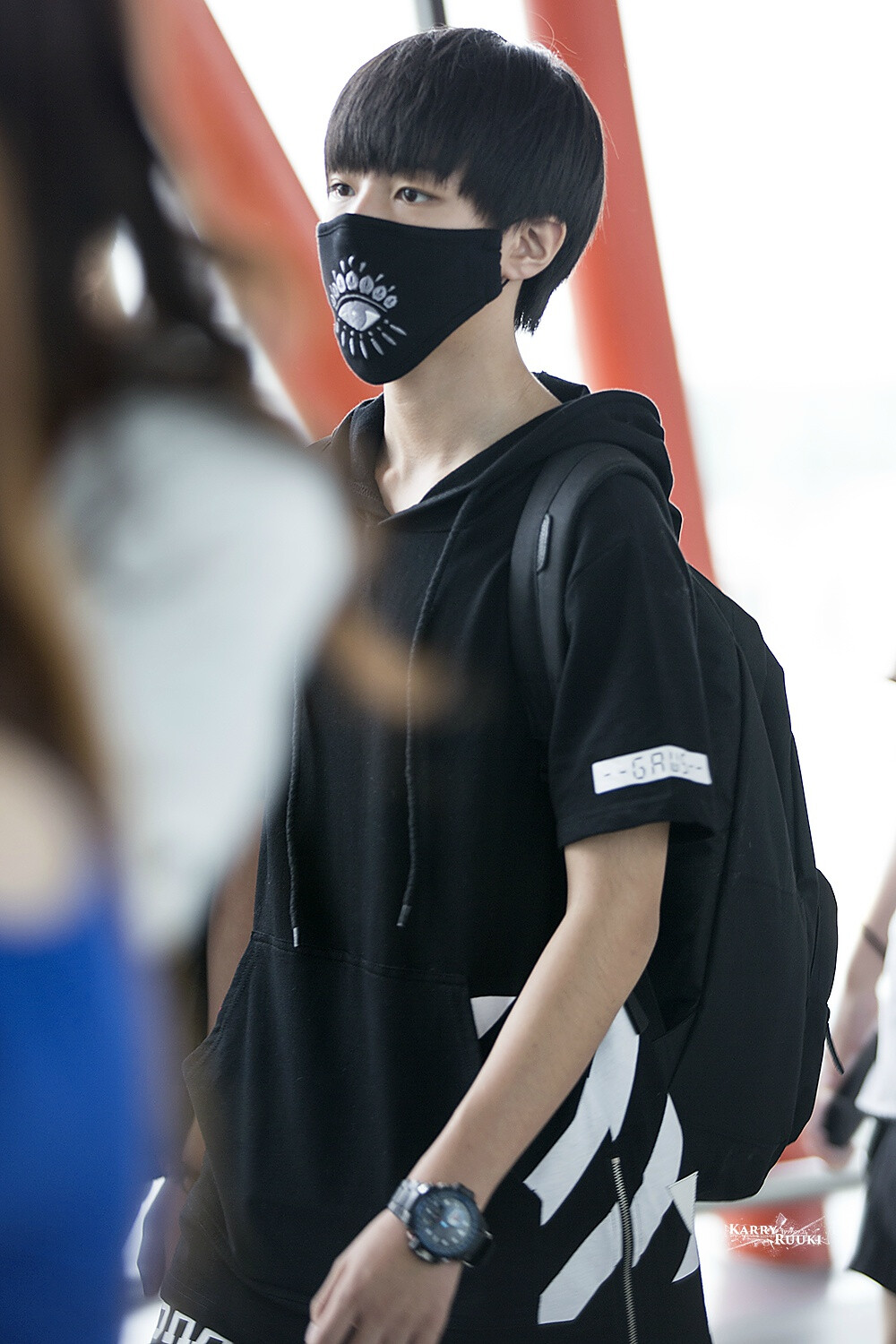 王俊凱# #tfboys王俊凱# #tfboys# 150528重慶至北京 cr 咕嚕蘑固湯