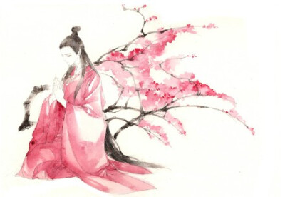 不识君谁怜天下， 为谁研月貌华容