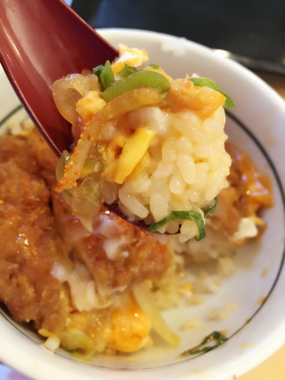 実撮影「東京、和食」カツ丼「みのり様」