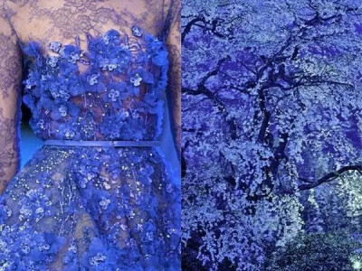 俄罗斯博主Liliya Hudyakova，一个灵感泉涌执行力超强的姑娘，她竟然把好多时装的灵感来源都扒出来了。我不知道她是用什么手段将这些衣服都找到对应的风景照片做原型，这一定是相当大的工作量，而且两者往往是那么的…