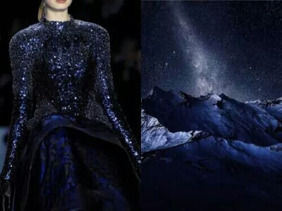 俄罗斯博主Liliya Hudyakova，一个灵感泉涌执行力超强的姑娘，她竟然把好多时装的灵感来源都扒出来了。我不知道她是用什么手段将这些衣服都找到对应的风景照片做原型，这一定是相当大的工作量，而且两者往往是那么的…