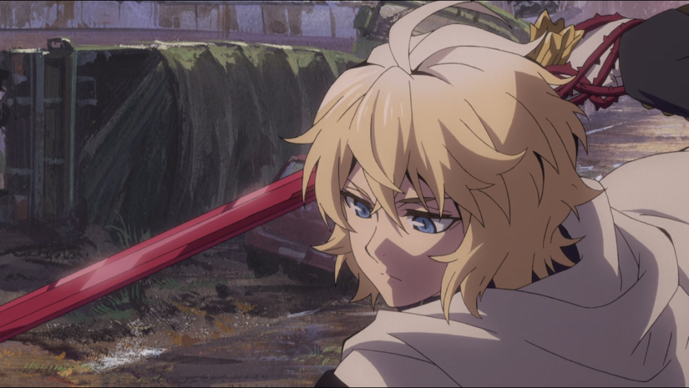 【ALICE上传】截图#终结的炽天使# 女王大人~#百夜米迦尔# 米迦 米迦 米米迦！~~