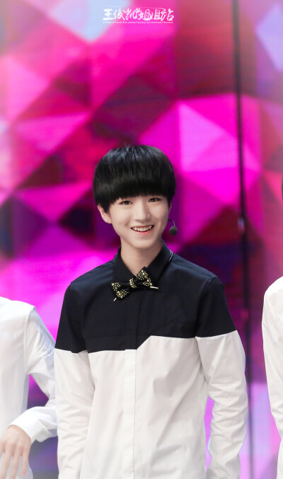 TFBOYS王俊凯 2015.03.22 快乐大本营录制现场。