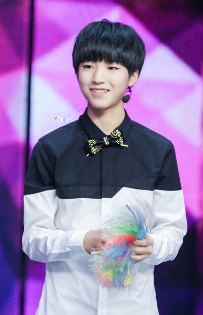 TFBOYS王俊凯 2015.03.22 快乐大本营录制现场。