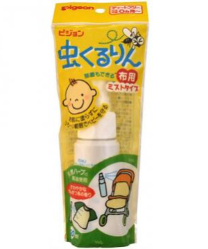 贝亲防蚊喷雾【适用年龄】0个月起的宝宝 这款和上款比就更没有局限了，刚生下的baby就可以使啦。本品采用天然柠檬茶树油、香茅精油、薰衣草油制成，不但有驱蚊作用，还有杀菌效果。安全无毒，清爽柑桔清香，使用简便，轻轻一喷即可获得长达3小时的驱蚊虫效果。