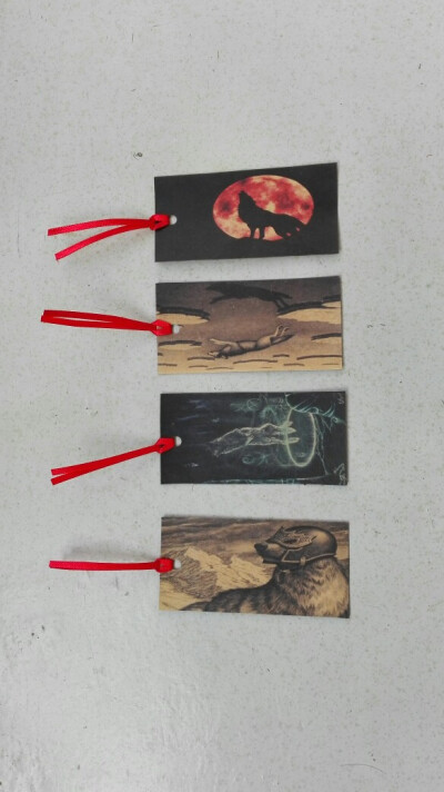 狼图腾本赠送的书签