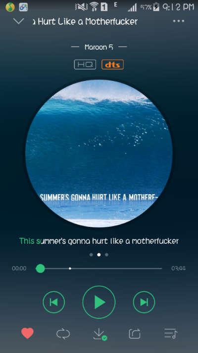 ♡《This summer's gonna hurt like a matherfucker》Maroon 5.这首歌是前一个月刚刚发行的。一如既往，让人听一遍就记住的曲音曲调，一如既往，超有辨识度的真假音转换。这就是魔力红的魅力所在。热忱至上，摇滚至…