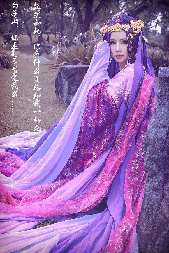 古风cos，各版本花千骨妖神你喜欢哪个