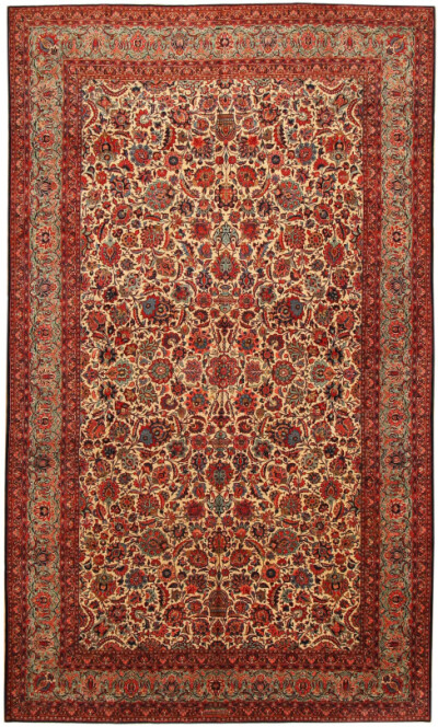 波斯地毯是地毯中的精品，其精湛的织造技艺和艺术价值已广为人知。它融入了古老的波斯文明，而渐渐演变成一种艺术形态，已经成为不可多得的艺术珍品。其艺术品位能与油画和雕塑相提并论，尤其是波斯手织毯，做工精细…