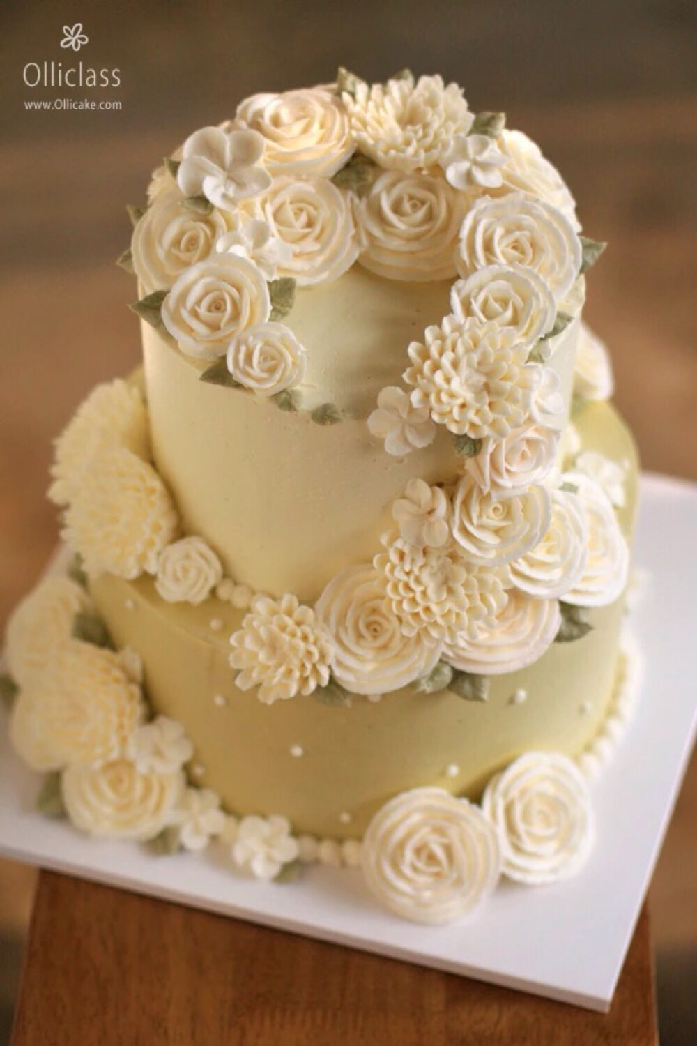 食物文艺裱花蛋糕