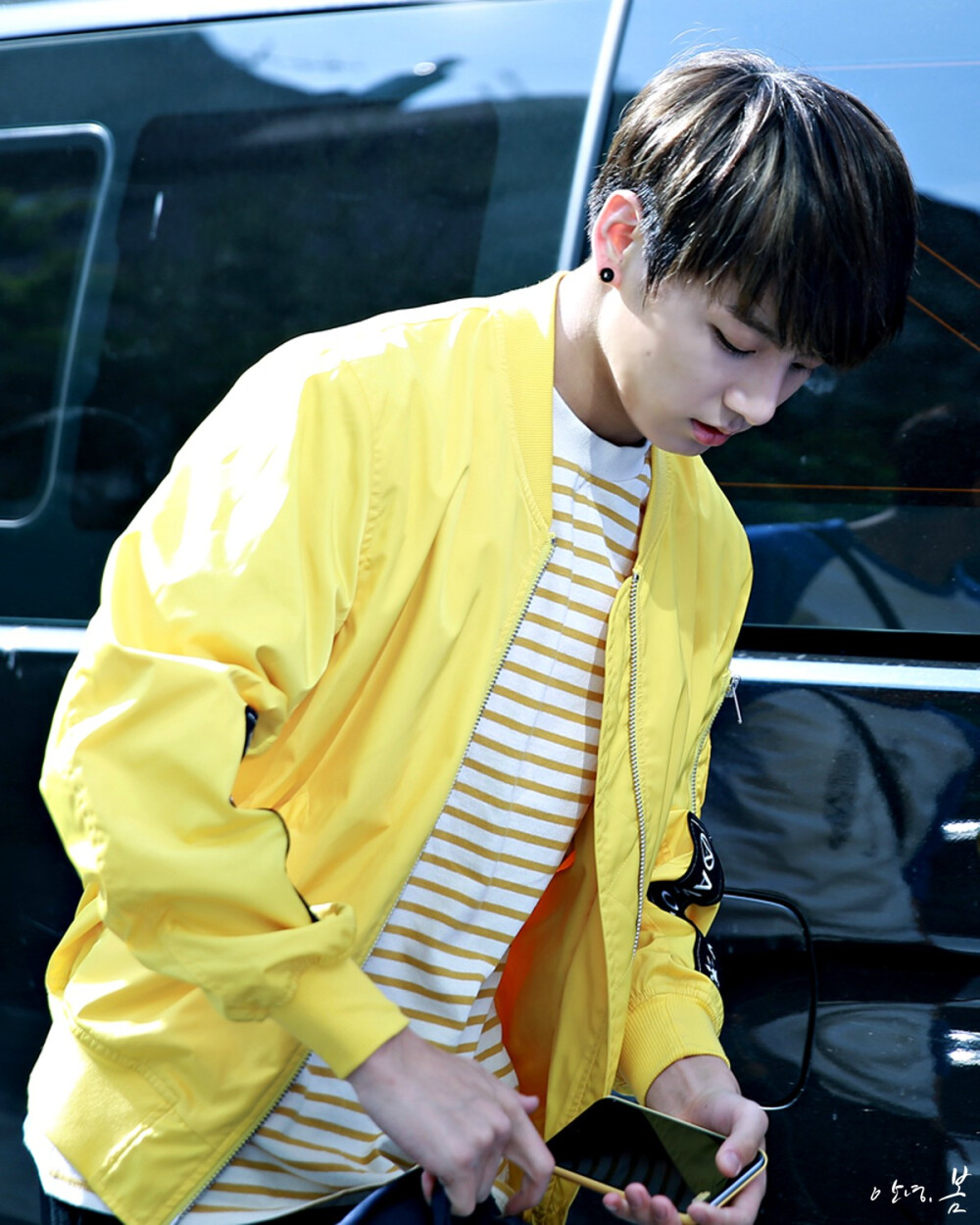 bts防弹少年团黄金忙内田柾国呆萌图片出处见logo