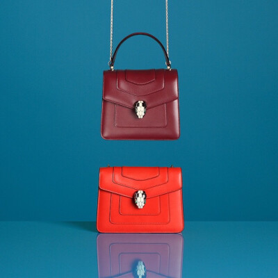 Bulgari Serpenti's structured bag