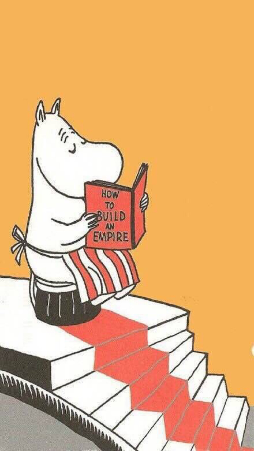 小河马姆明手机壁纸