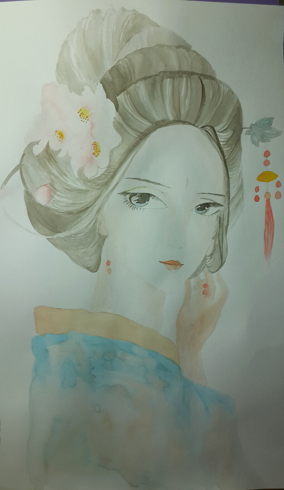 手画小了，修改后