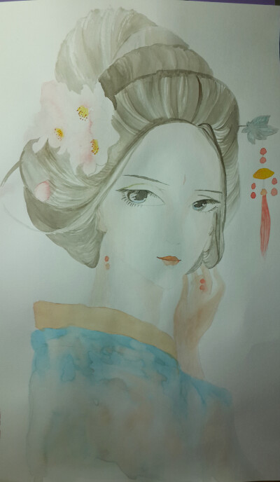 手画小了，修改后