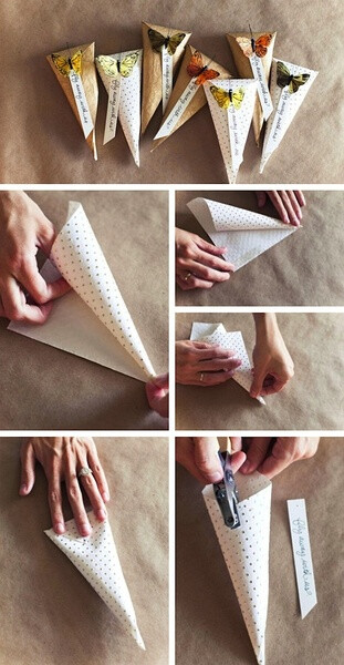 「折纸包装」简单而好看，为你的礼品增加点小心意。