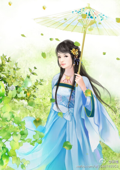 画师——容境 风日晴妍，岁月静好。世道有常，江山不老。