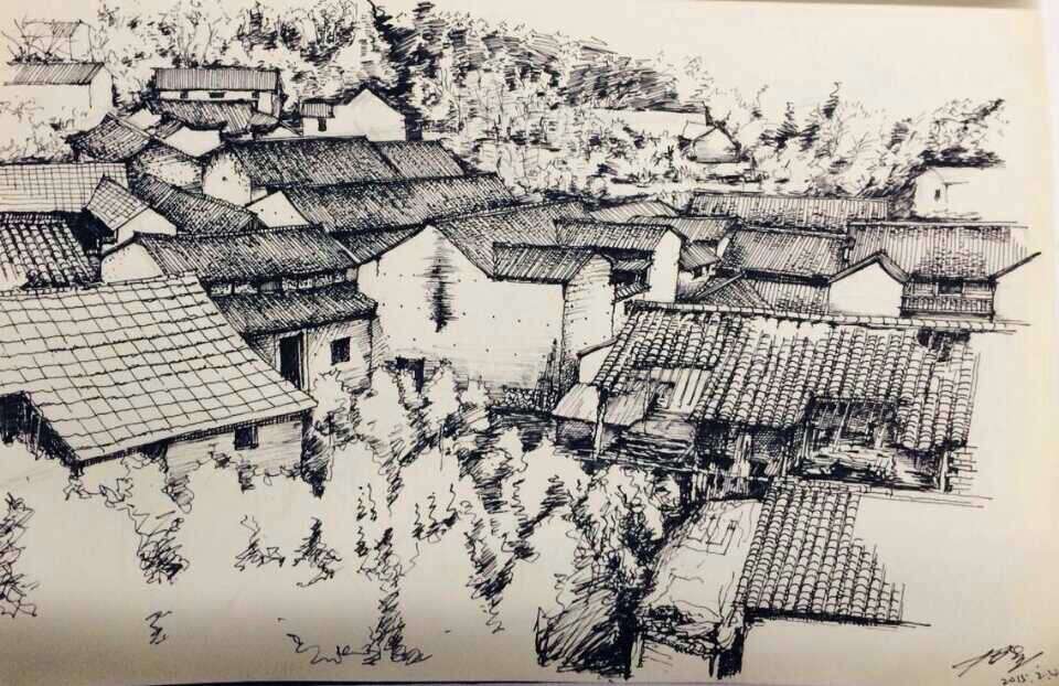 自画乡村