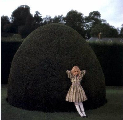 少女爱丽丝，摄于沢渡朔。