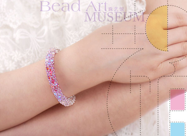 原创施华洛世奇水晶手链 【星雨】