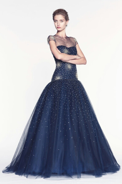 Reem Acra Pre-Fall 2013——飘逸的仙裙