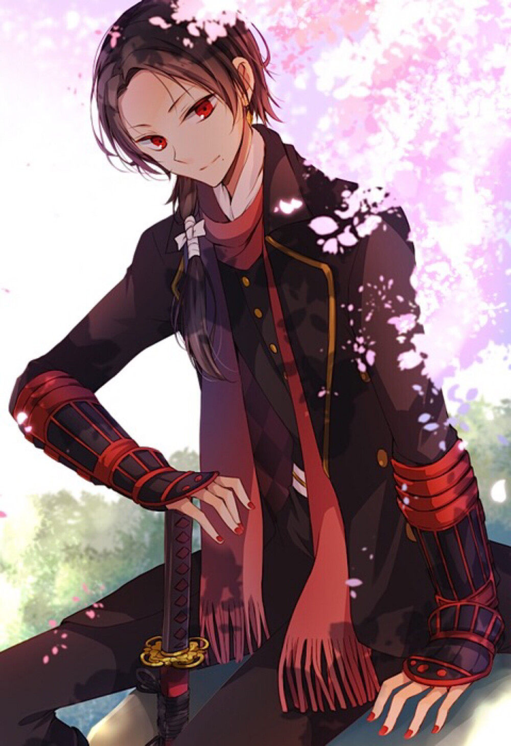 刀剑乱舞加州清光画师蝉时雨