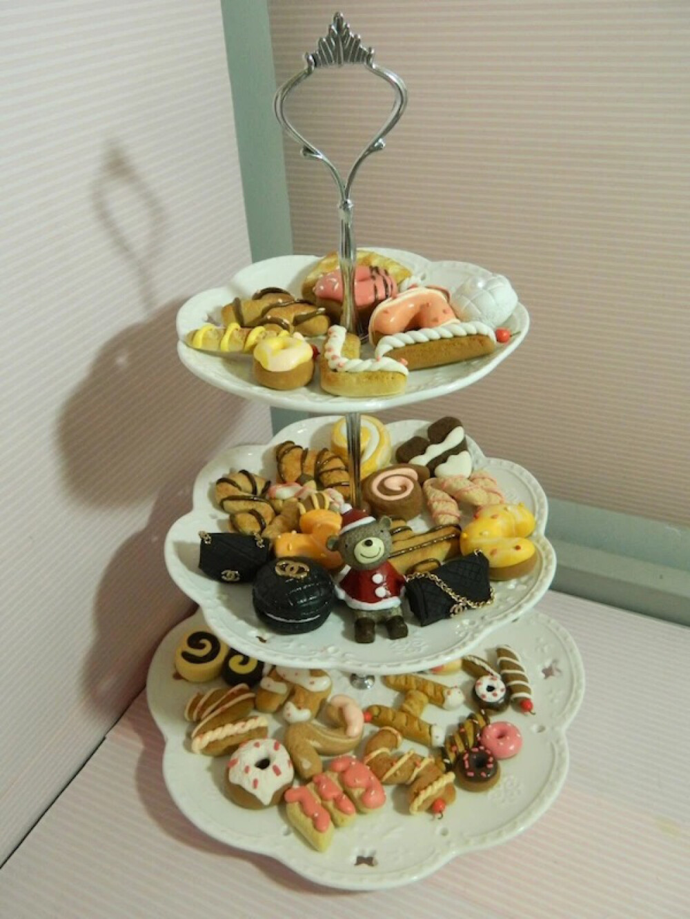 红豆宝宝首发粘土手做diy软陶作品袖珍甜点快做起来吧