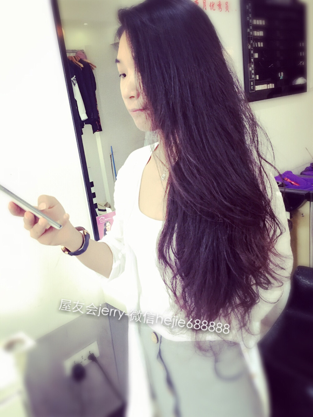 长发 无痕接发色彩 造型 编发 水波纹 3D染发 无痕渐变色彩 日系造型色彩 韩式造型 空气浏海