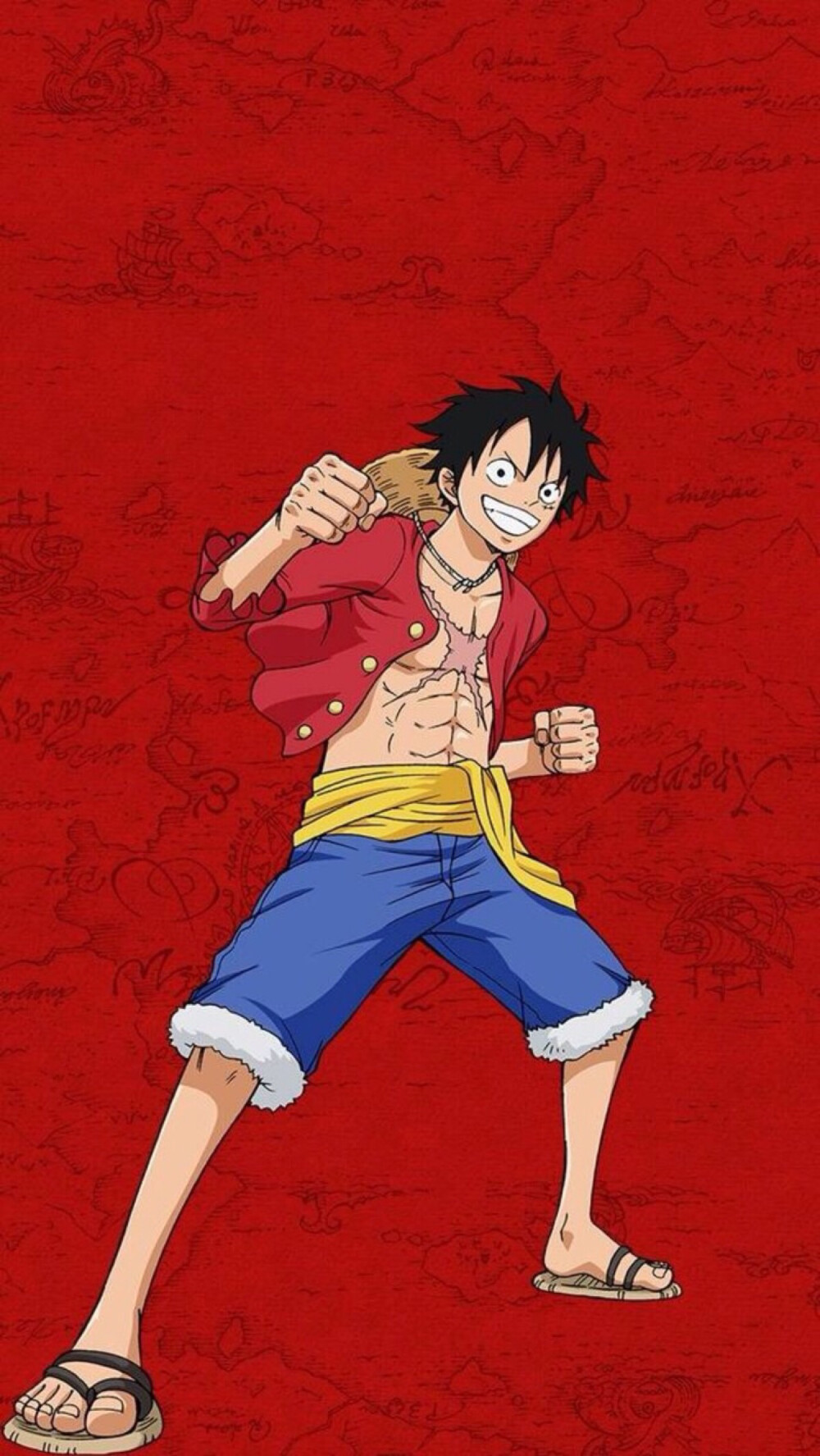 LUFFY（via weibo@热壁纸）