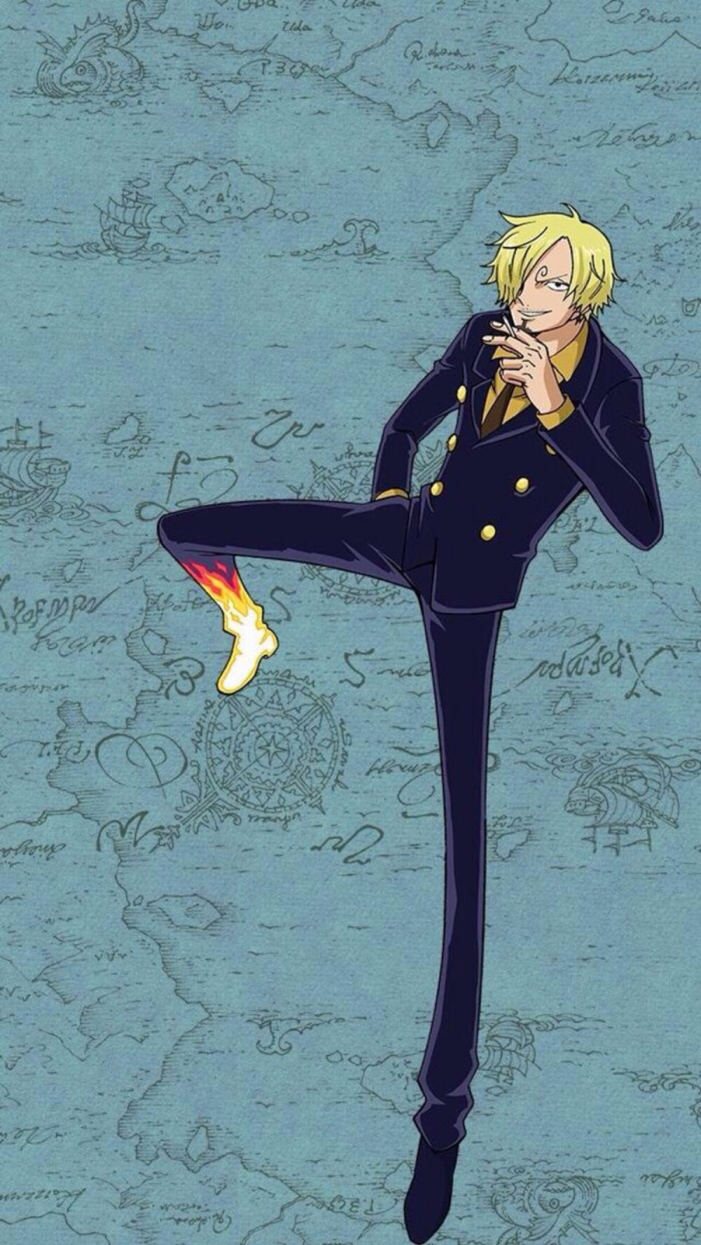 SANJI（via weibo@热壁纸）