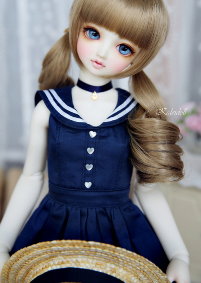 bjd 脸妆 唯美 洛丽塔洋装 水手服 双马尾by：制冷学长