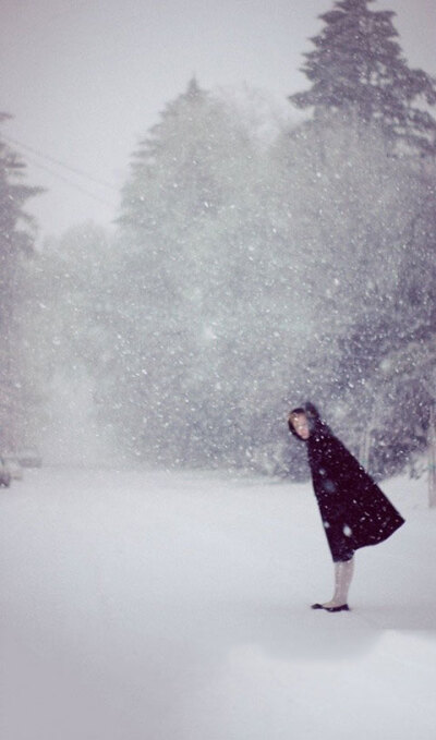 雪。