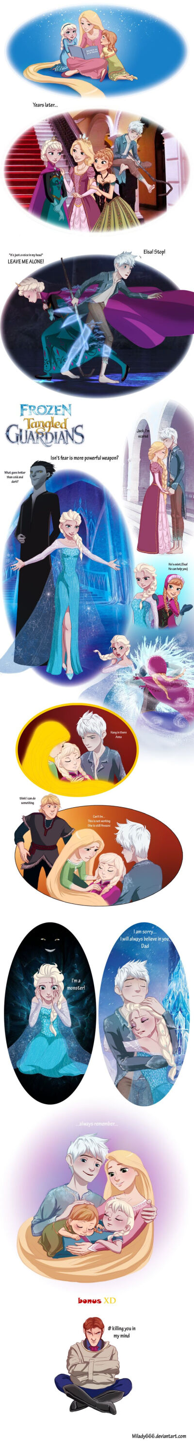 Frozen Tangled Guardians Story by.沈弘