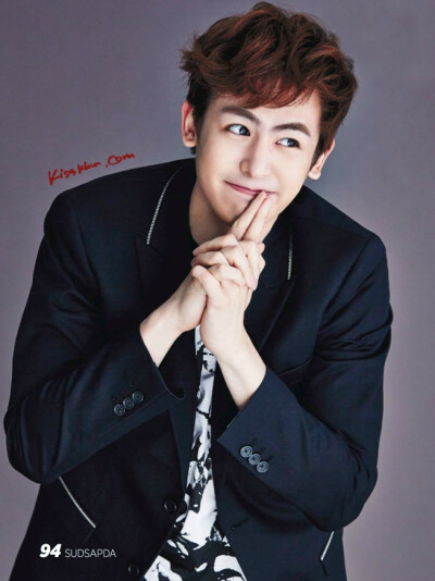 #Nichkhun# #尼坤#帅的一脸血