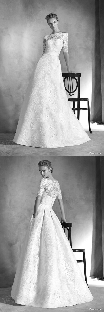 西班牙国宝级婚纱品牌Pronovias 发布旗下 Atelier Pronovias 2016高定婚纱系列，本季婚纱设计新颖、美观大方，手工打造的婚纱更显奢华高贵。