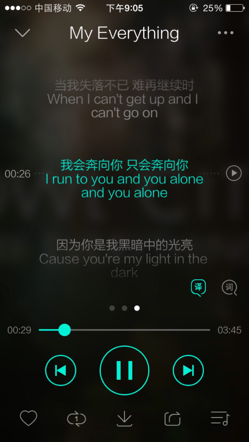 #好歌推荐#歌名：My everything 歌手：owl city owl city的嗓音总给人微风拂面的感觉 如薄荷味的凉风吹走夏日的炎热