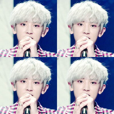 @轉帶logo.thx max.. #ParkChanYeol 燦烈 _燦燦小可愛。眼線美呆?。?！