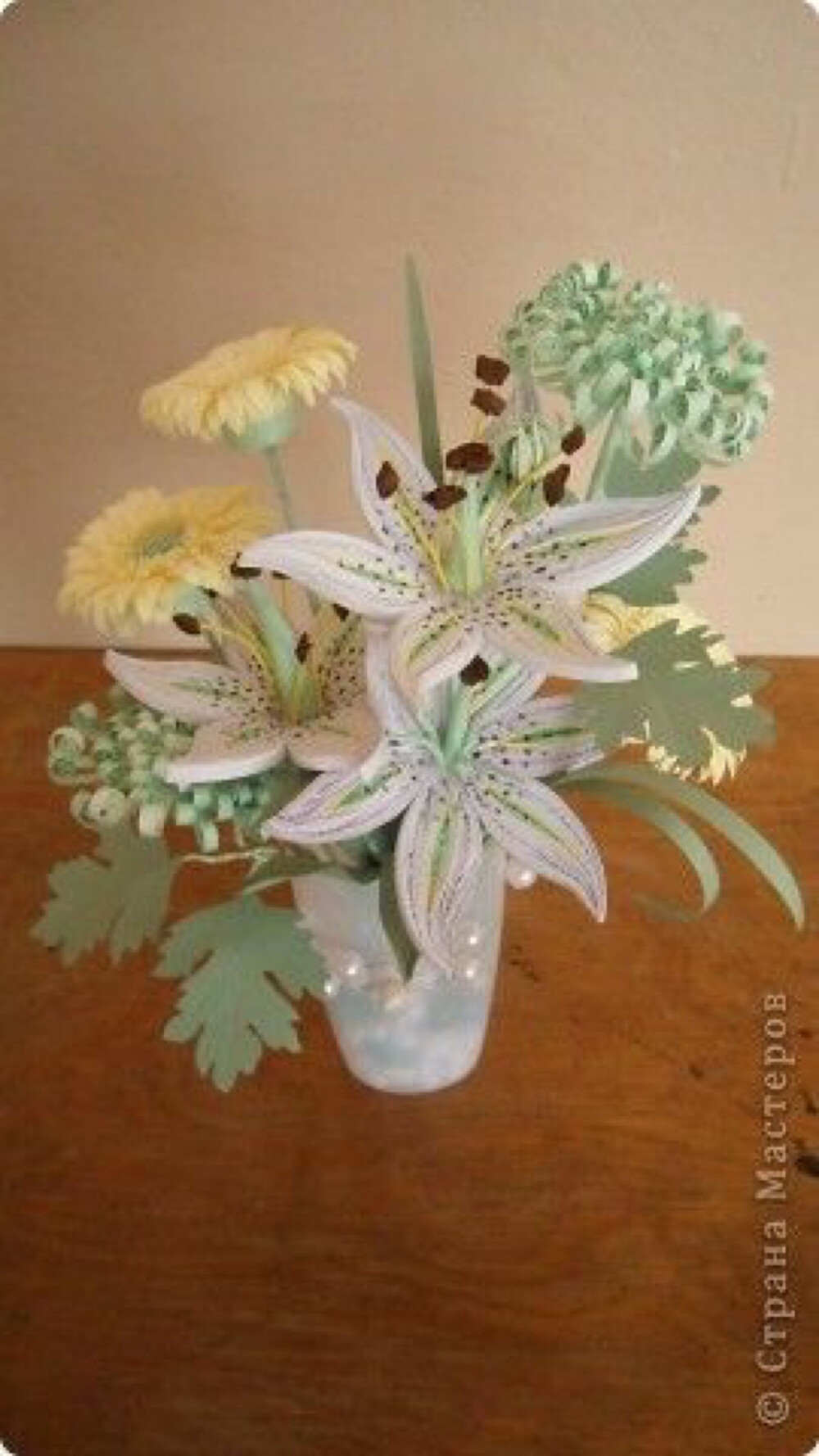 国外优秀衍纸作品欣赏#衍纸手工创意素材