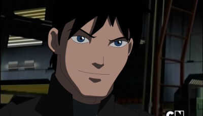 Young Justice- unmasked Nightwing