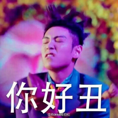 bigbang！！TOP！！你好丑，这表情，也是够销魂的了