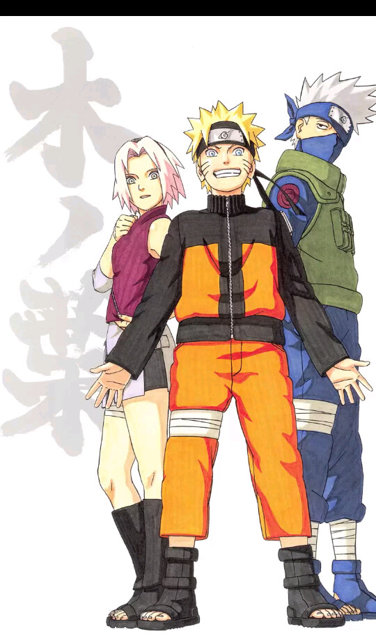 火影忍者小樱鸣人卡卡西