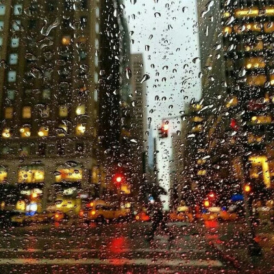 大雨，让我看不清你的模样