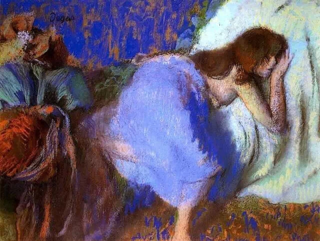 埃德加·德加 （Edgar Degas，1834—1917） 印象派重要画家 我们以德加为例 看看大师手中的色粉笔