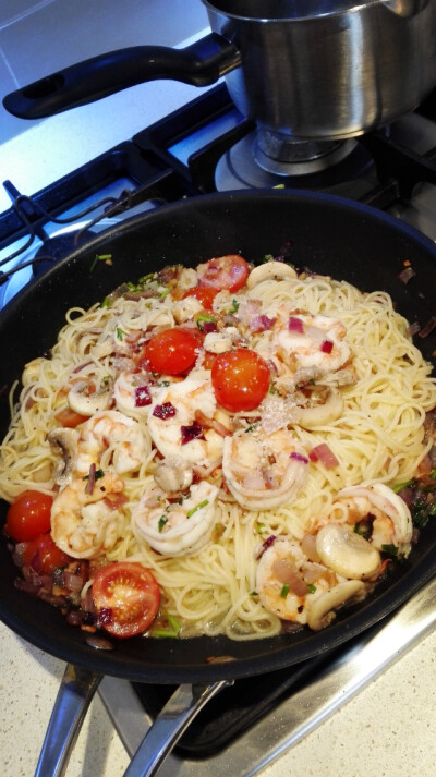 shrimp pasta